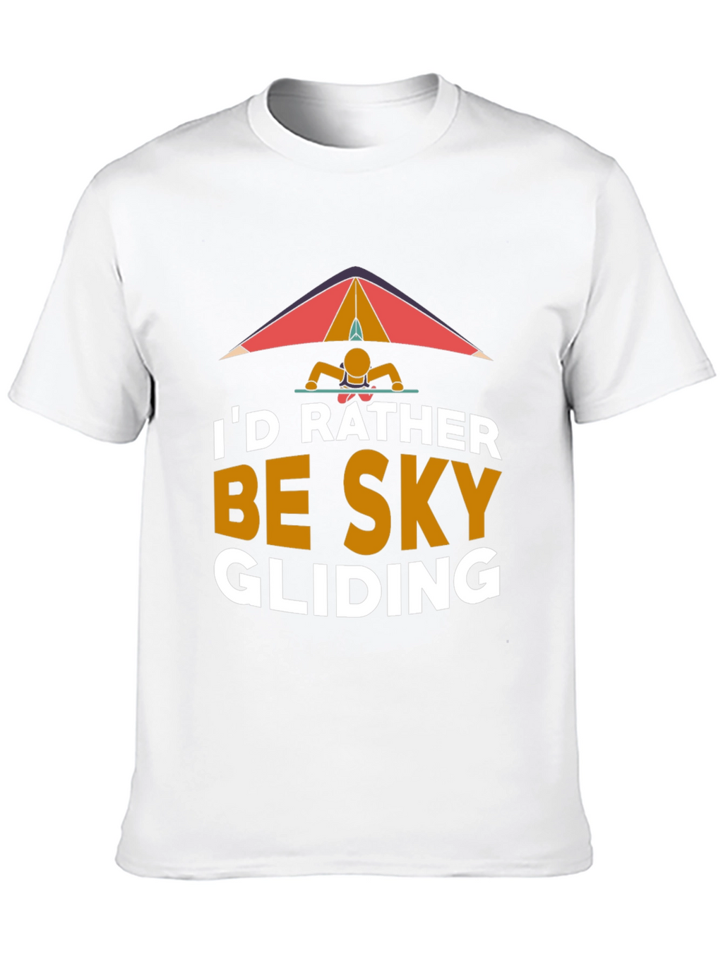 Id Rather Be Sky Gliding Graphic T-Shirt