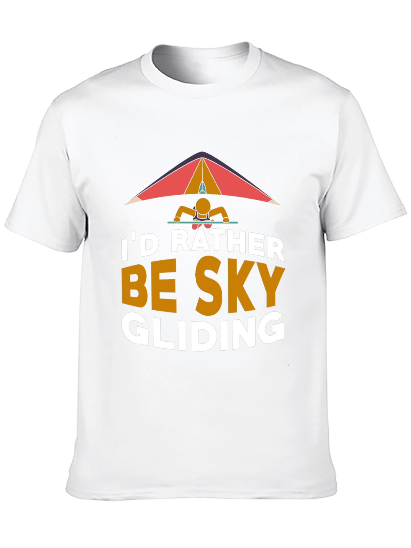 Id Rather Be Sky Gliding Graphic T-Shirt