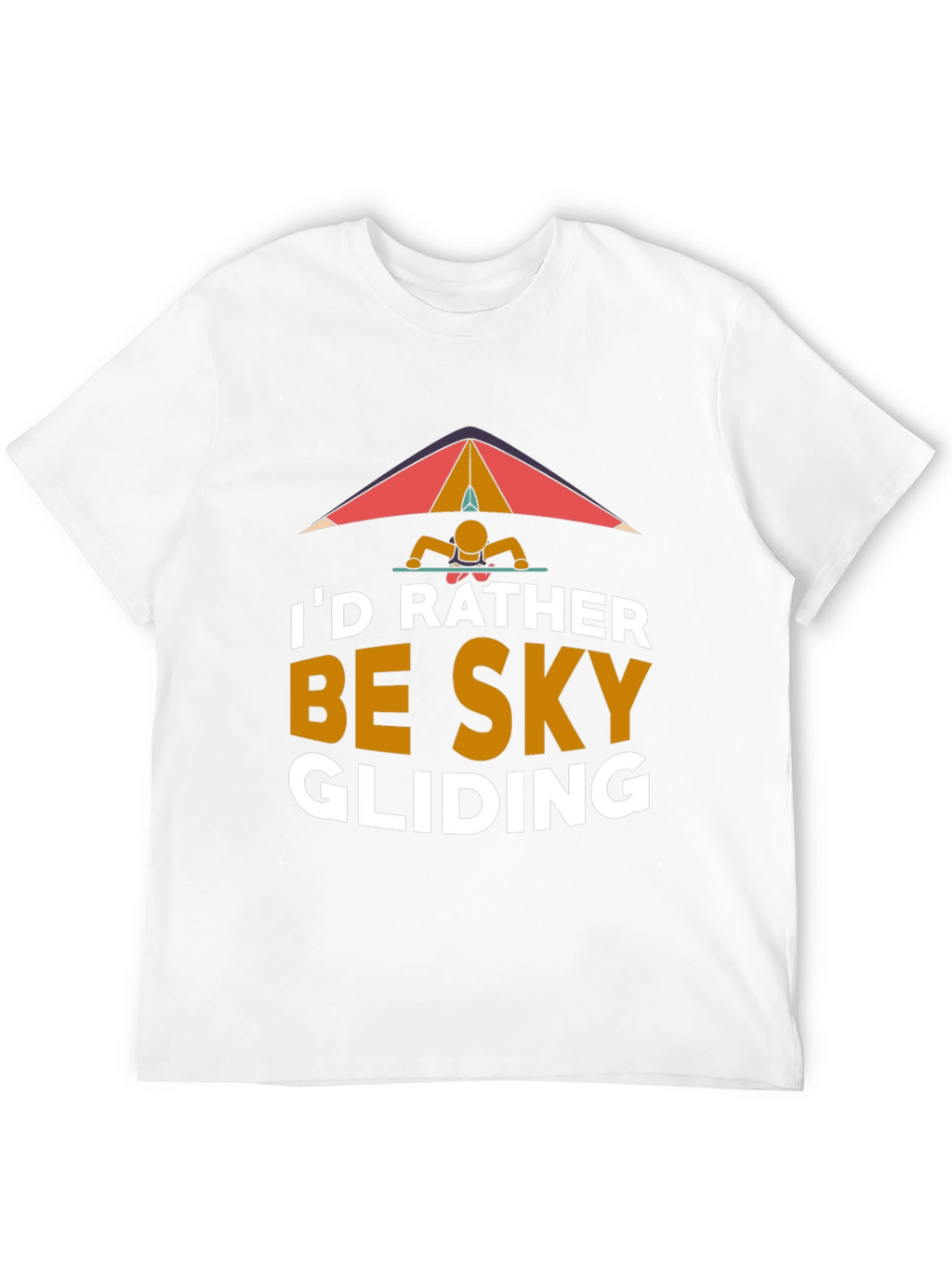 Id Rather Be Sky Gliding Graphic T-Shirt