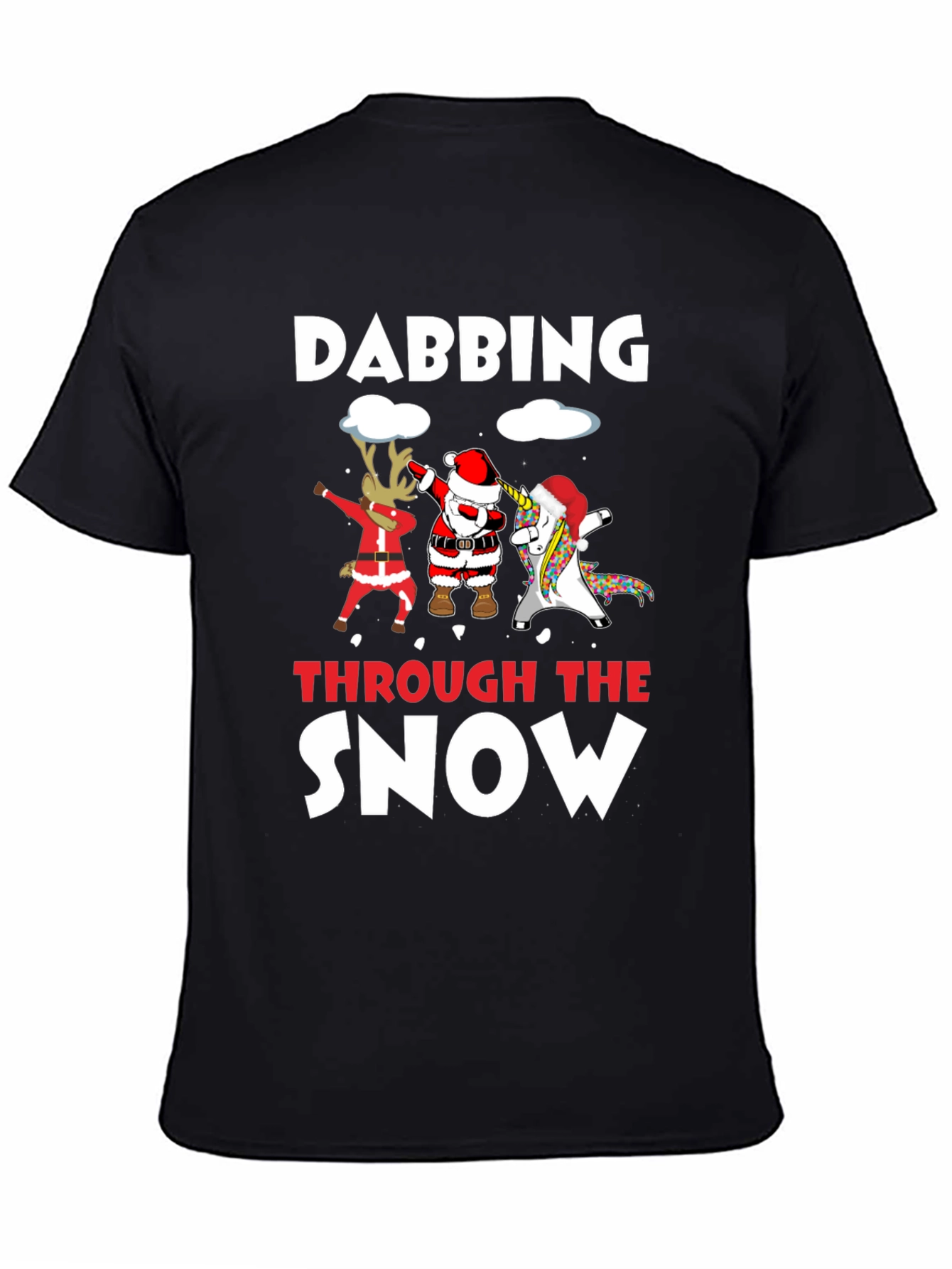 Dabbing Through the Snow Christmas T-Shirt
