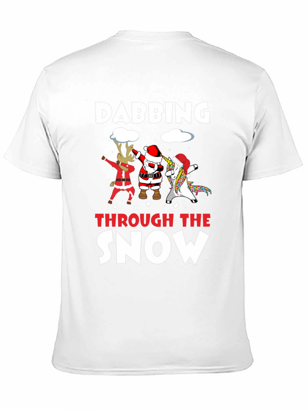 Dabbing Through the Snow Christmas T-Shirt