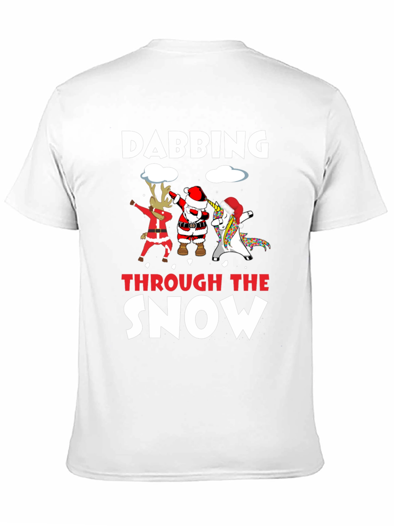 Dabbing Through the Snow Christmas T-Shirt