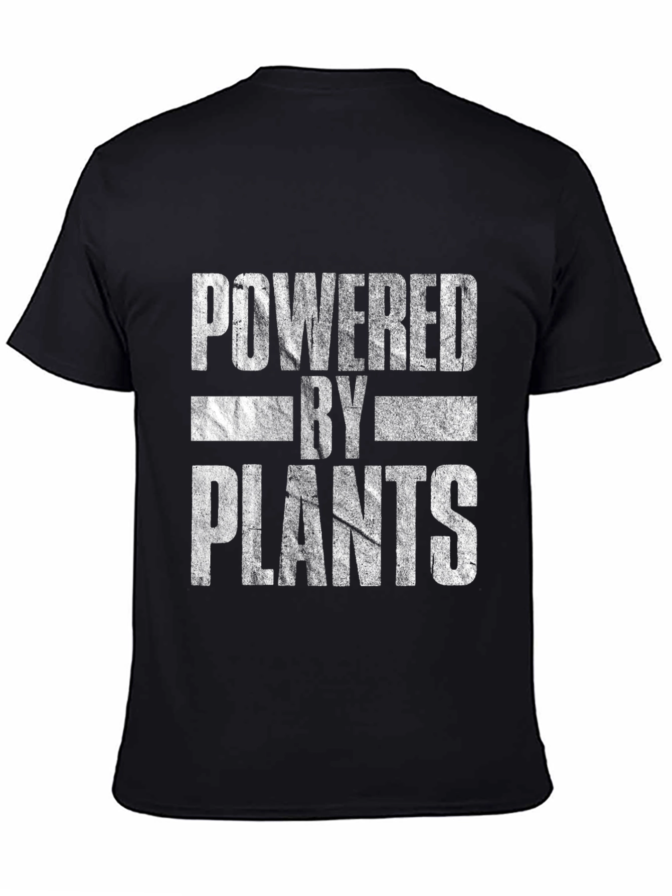 Powered by Plants Graphic Tee - Black Vegan T-Shirt