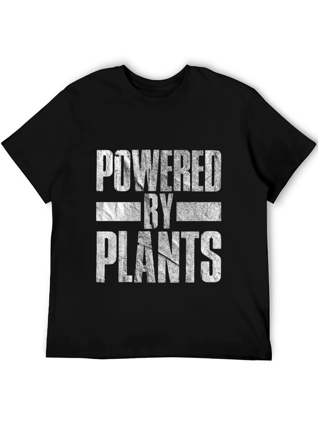 Powered by Plants Graphic Tee - Black Vegan T-Shirt