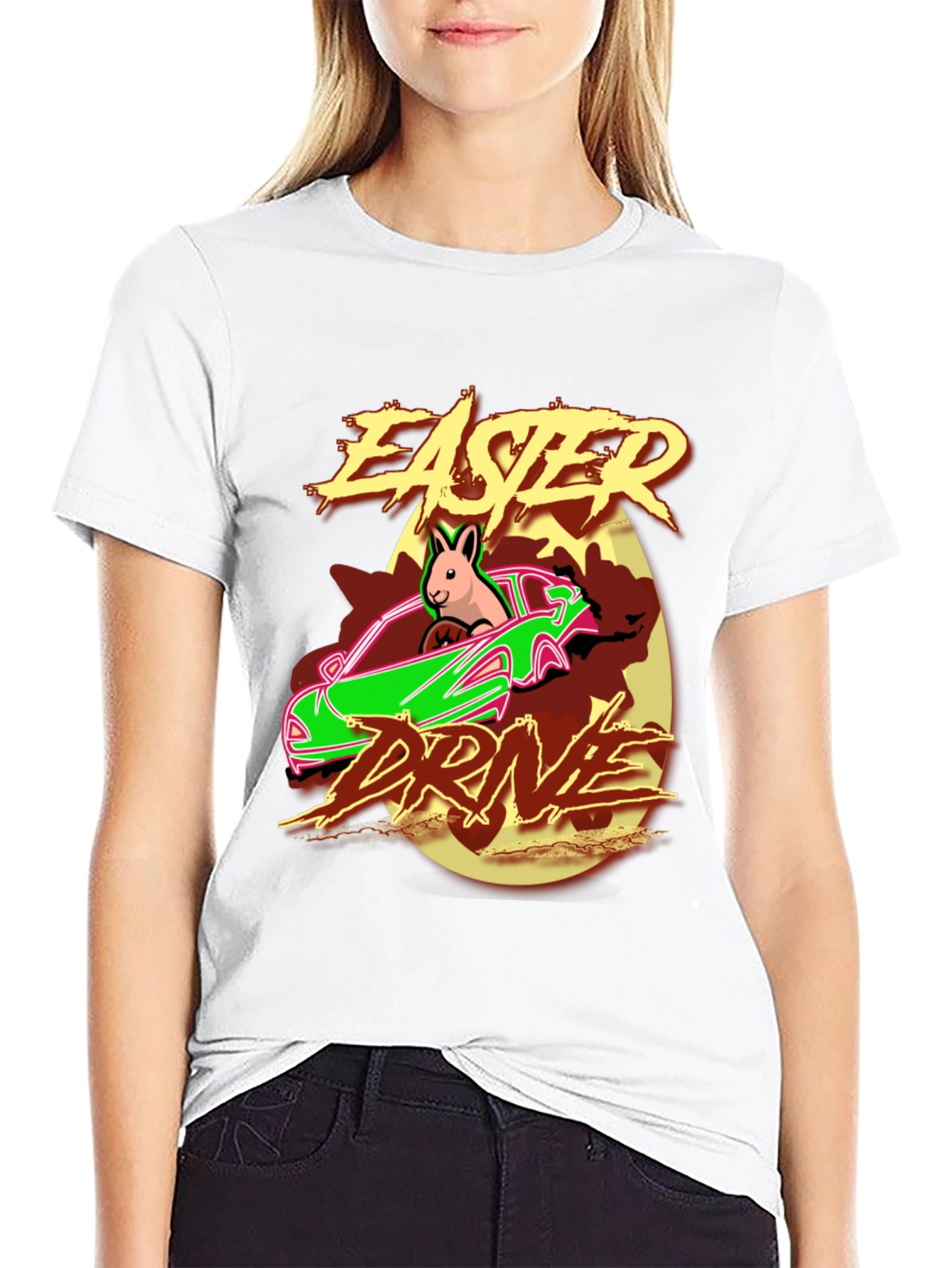Easter Drive Graphic T-Shirt