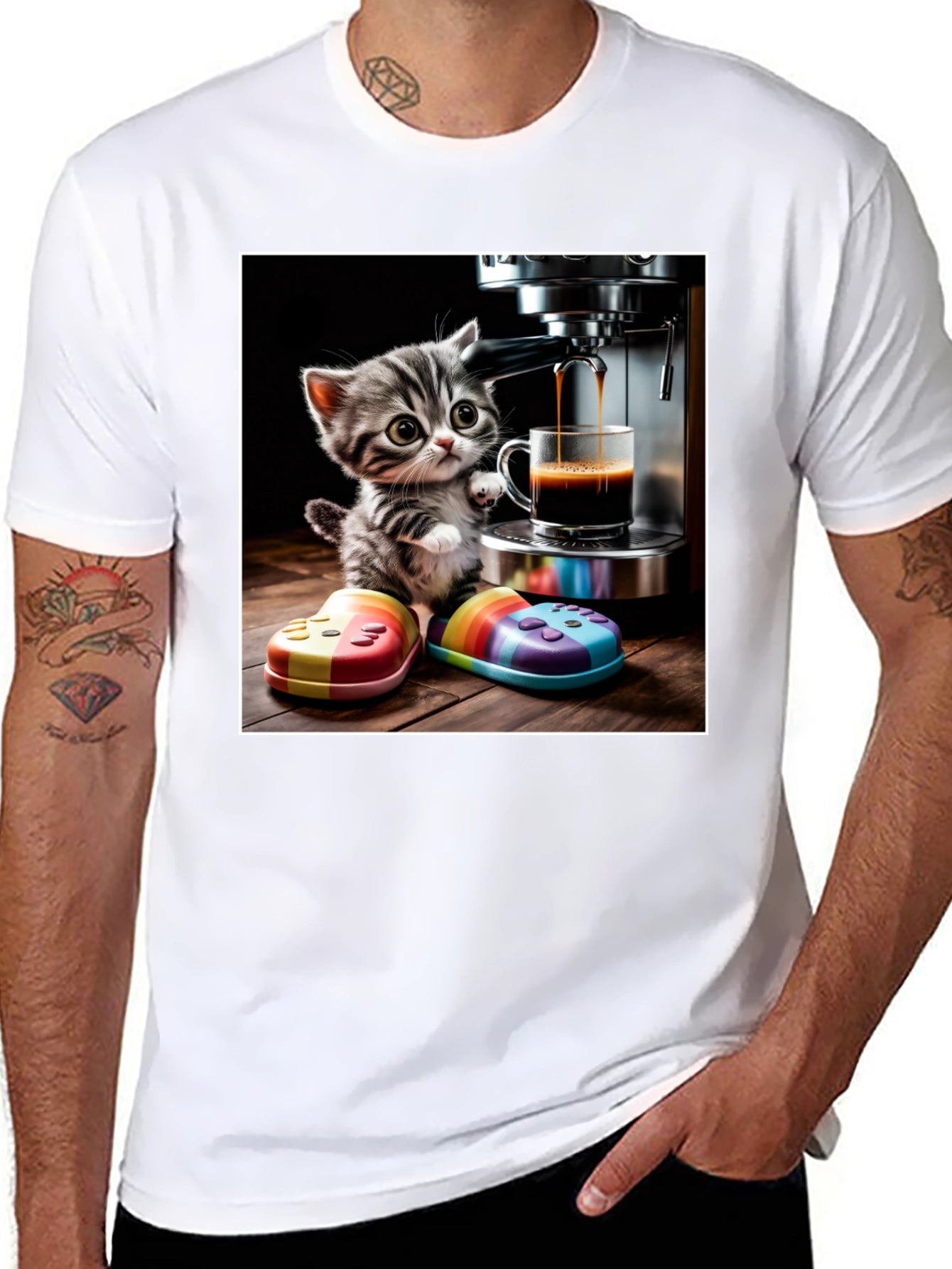 Espresso Cat T-Shirt