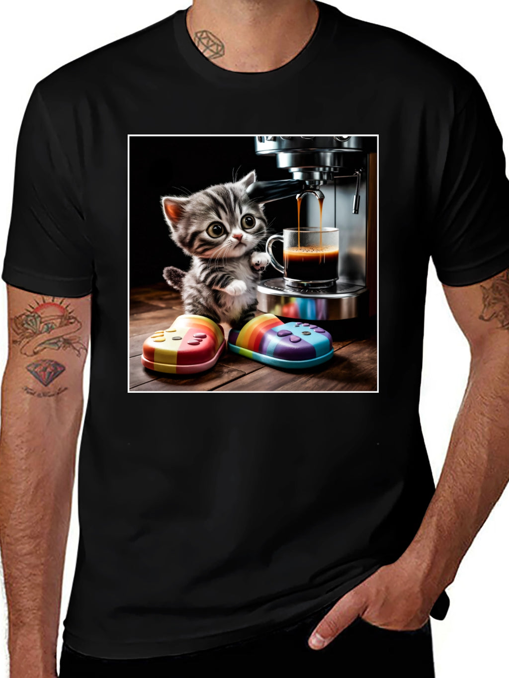 Espresso Cat T-Shirt