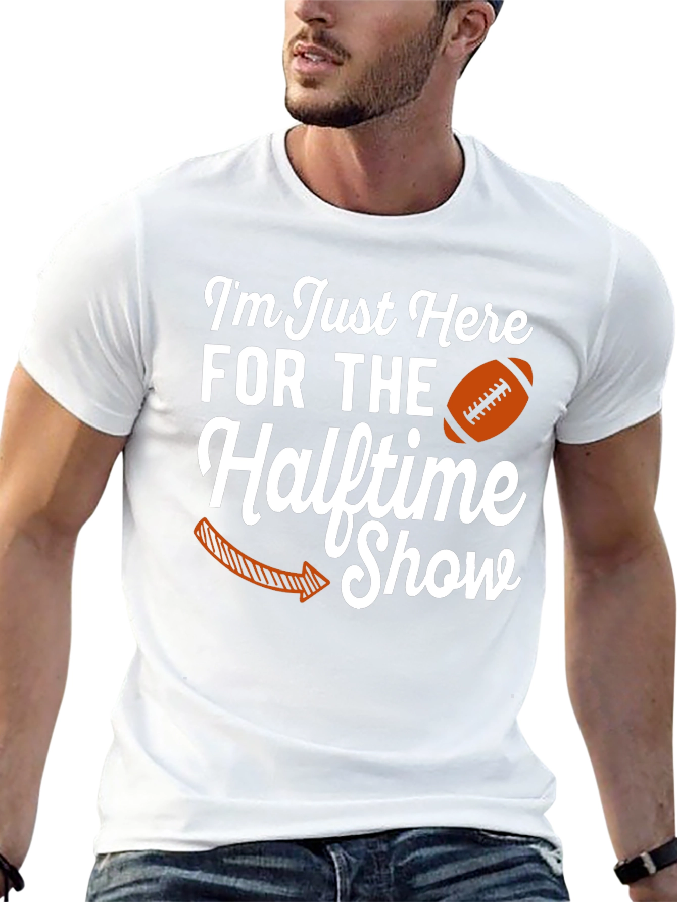 Halftime Show Football T-Shirt