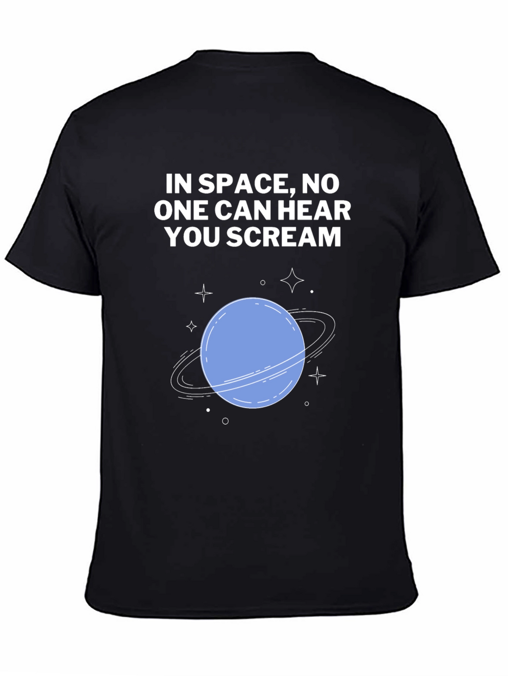 Space Scream T-Shirt - Sci-Fi Style