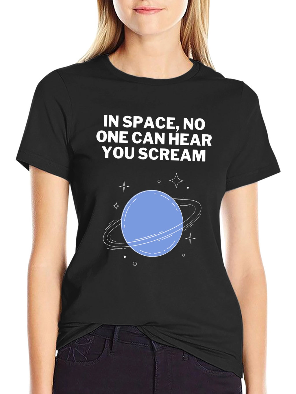 Space Scream T-Shirt - Sci-Fi Style