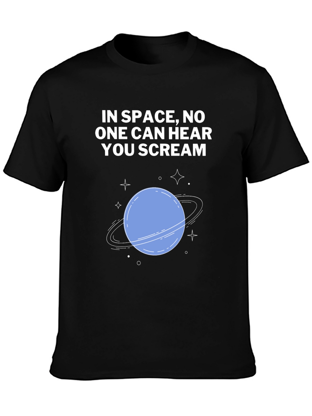 Space Scream T-Shirt - Sci-Fi Style