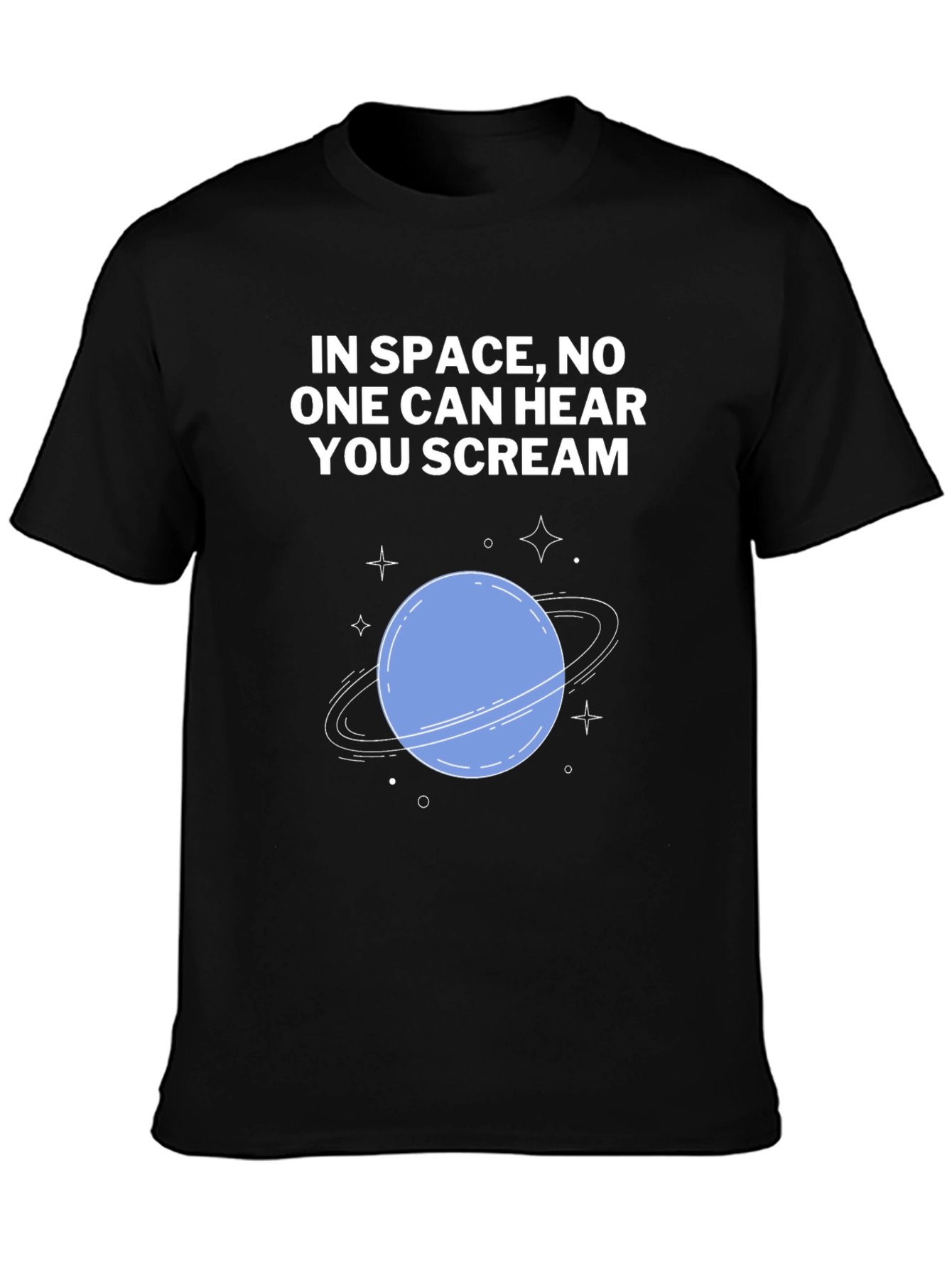 Space Scream T-Shirt - Sci-Fi Style