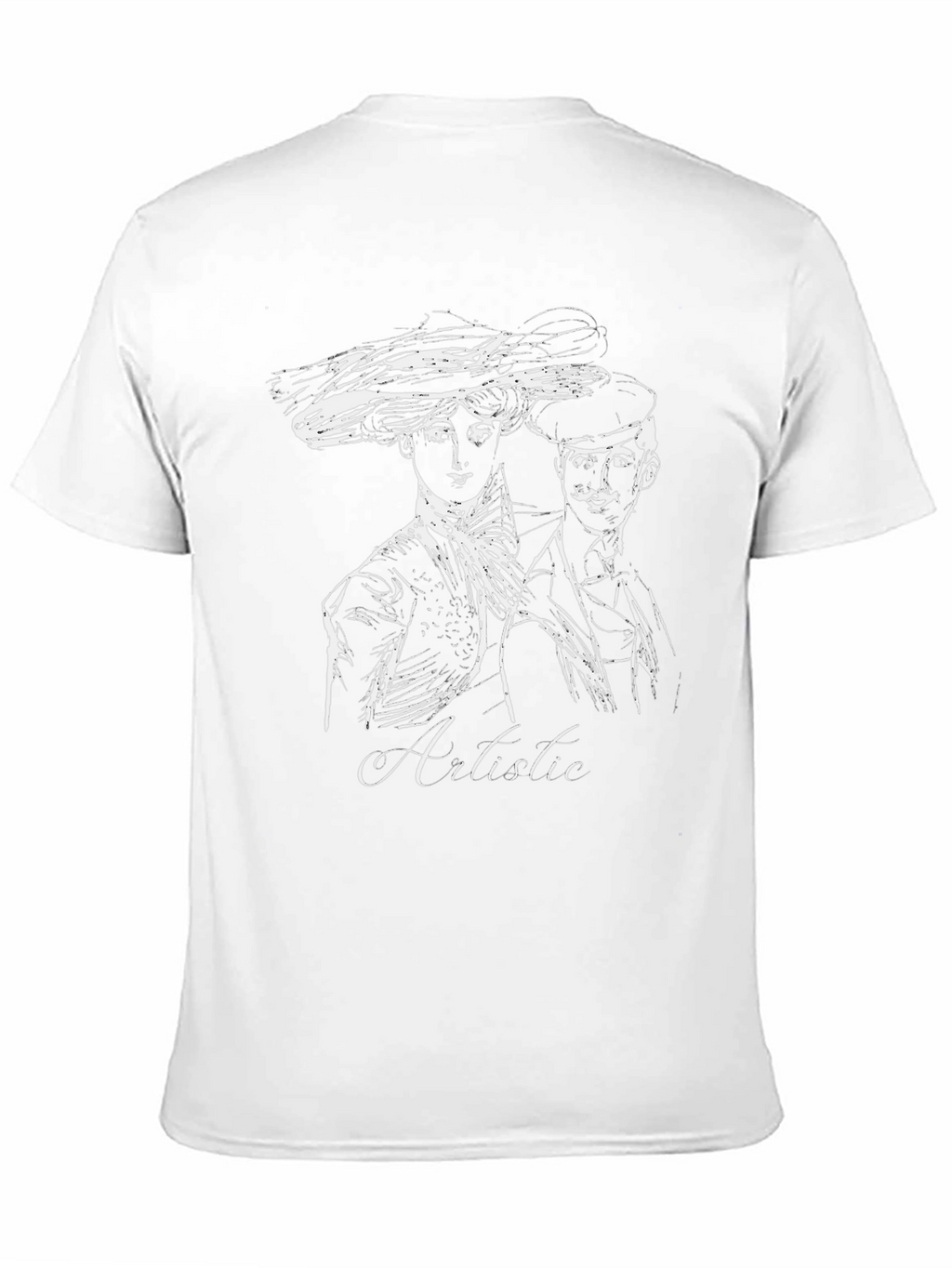 Artistic Sketch Graphic Tee