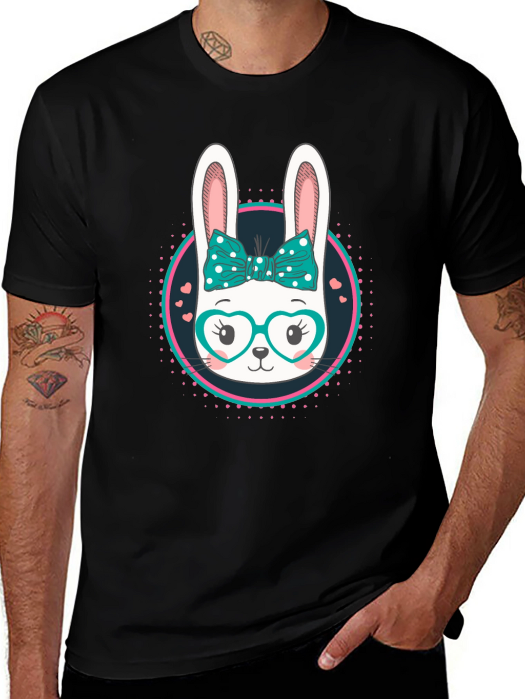 Bunny Love T-Shirt - Cute Rabbit Design