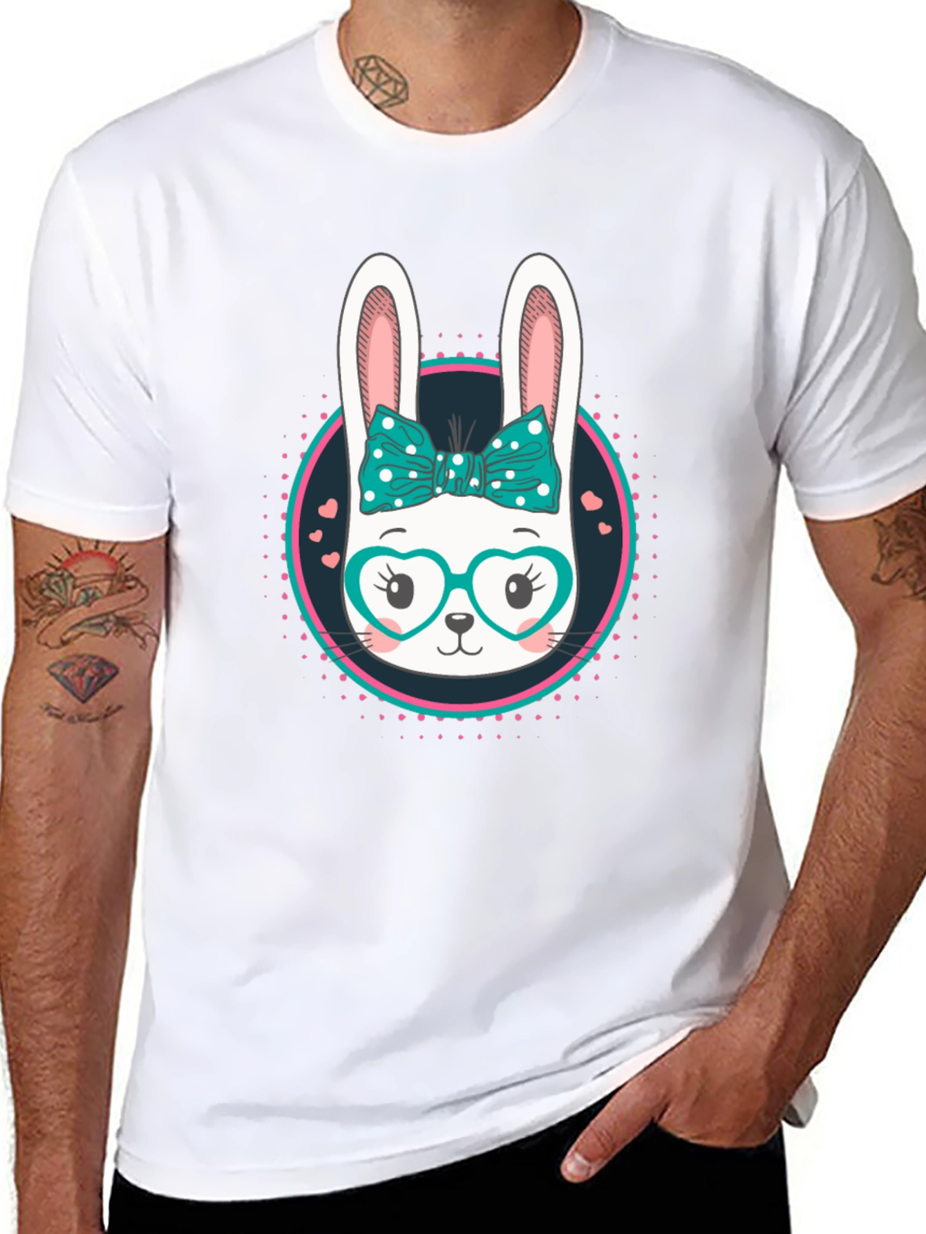 Bunny Love T-Shirt - Cute Rabbit Design