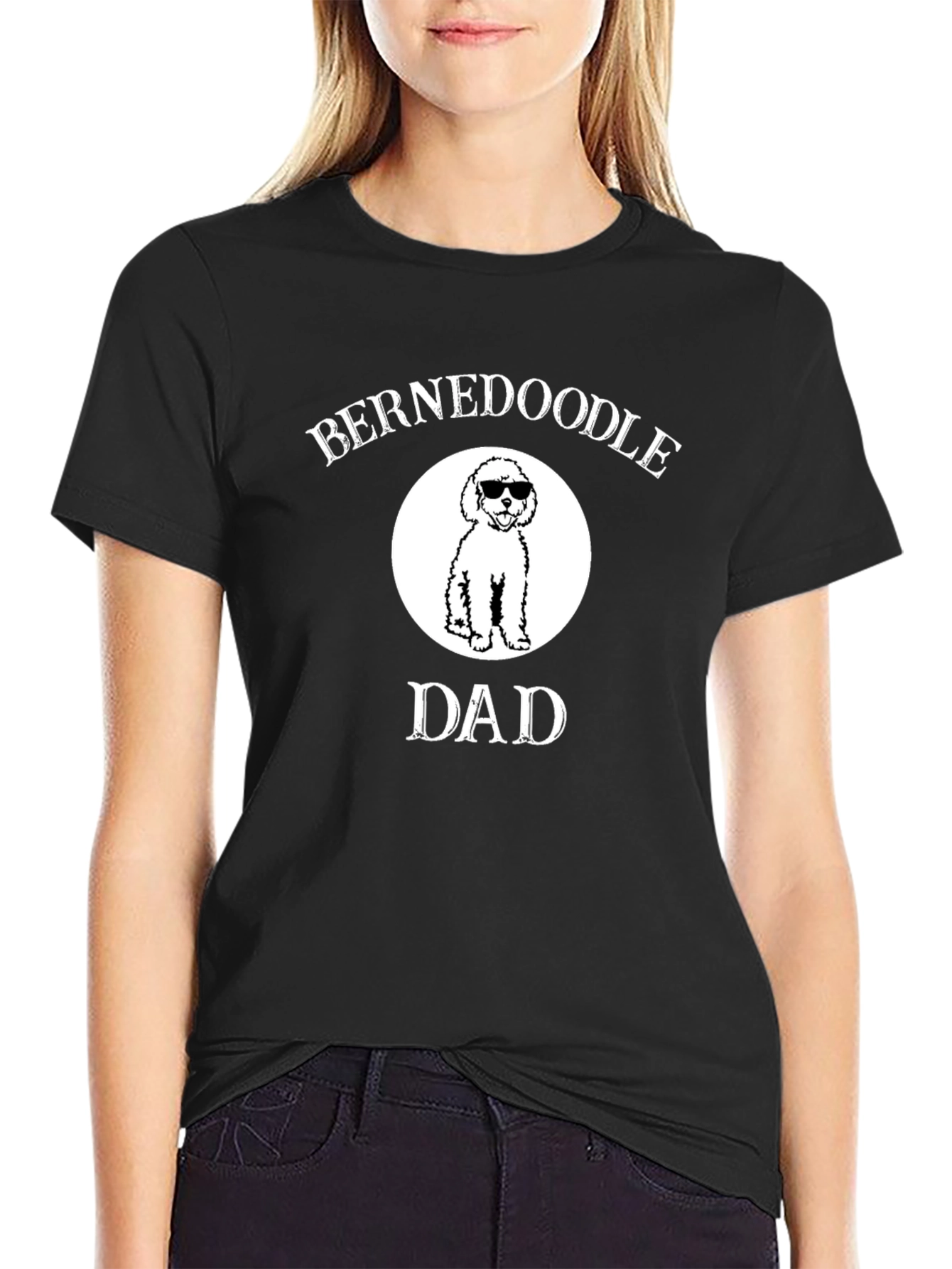 Bernedoodle Dad T-Shirt - Dog Lover Gift