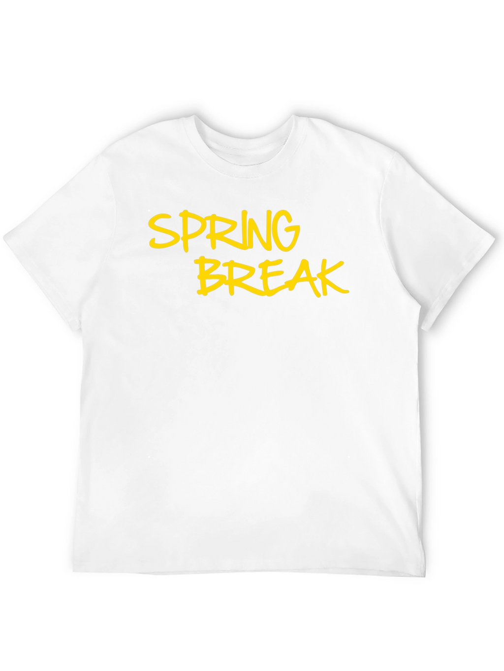Spring Break Black T-Shirt - Casual Holiday Style
