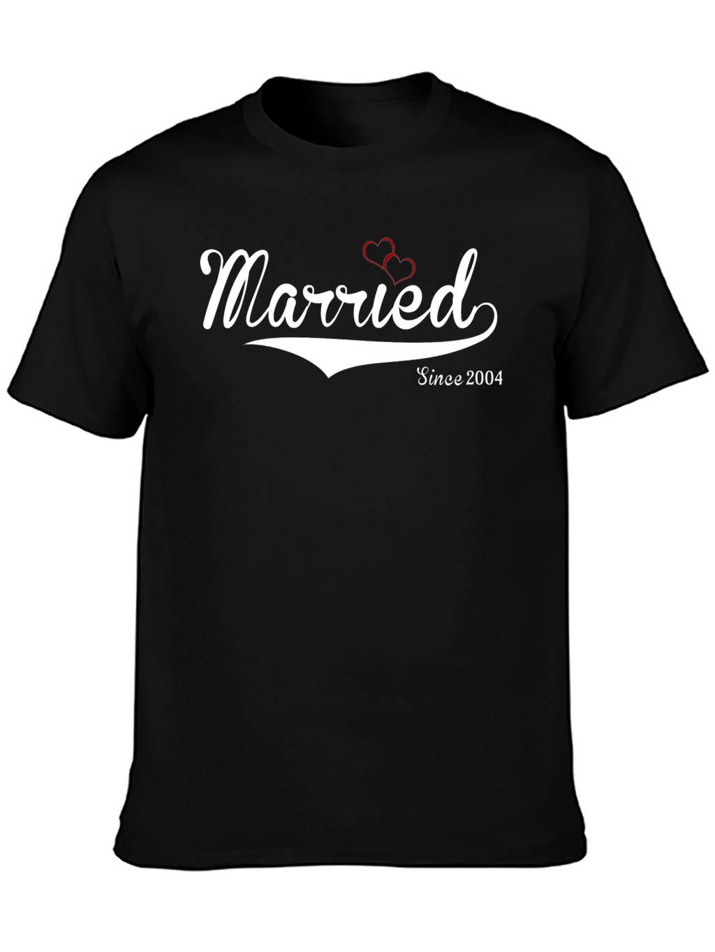 Married Since 2004 Black T-Shirt