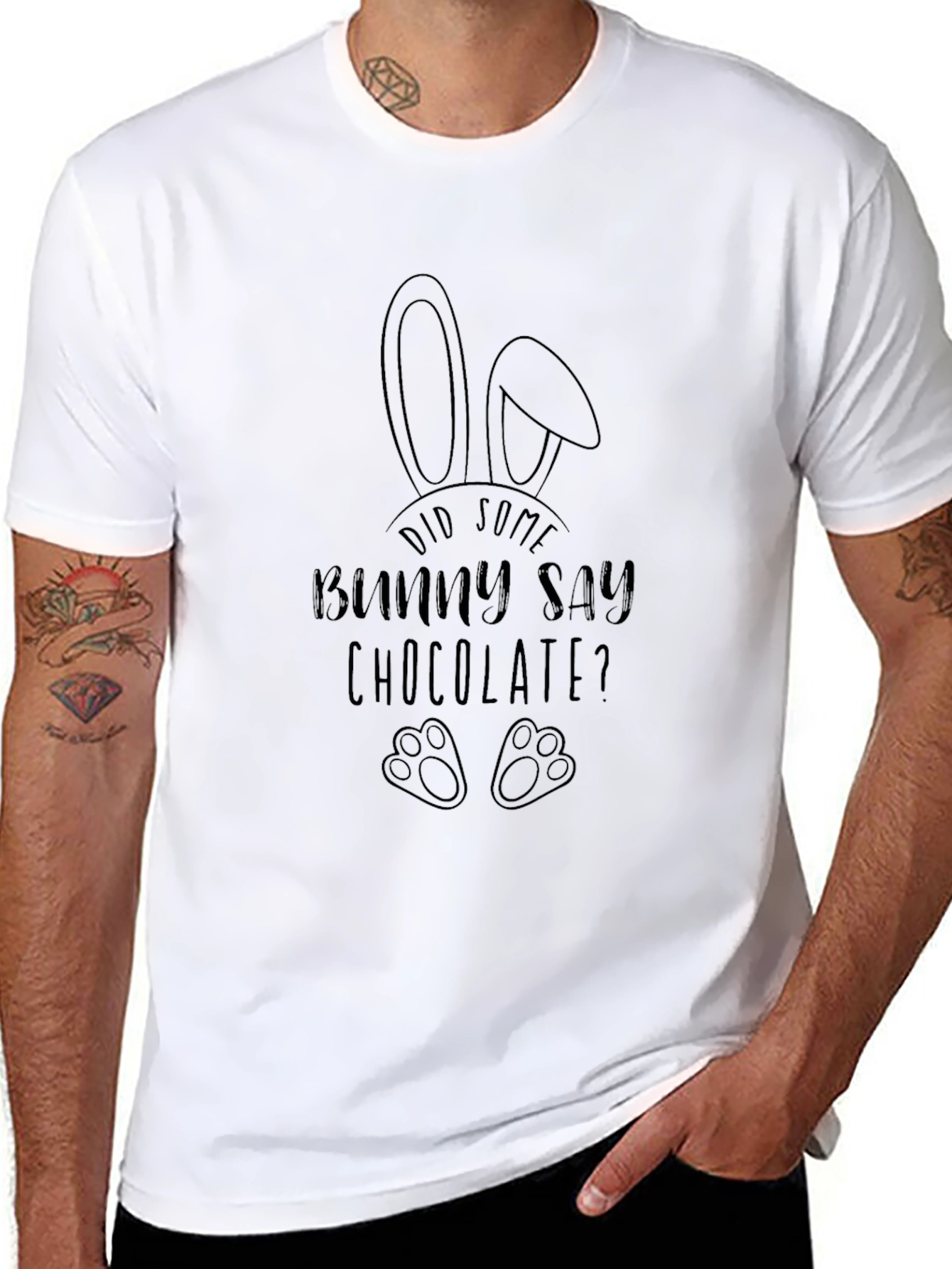 Did Some Bunny Say Chocolate? T-Shirt