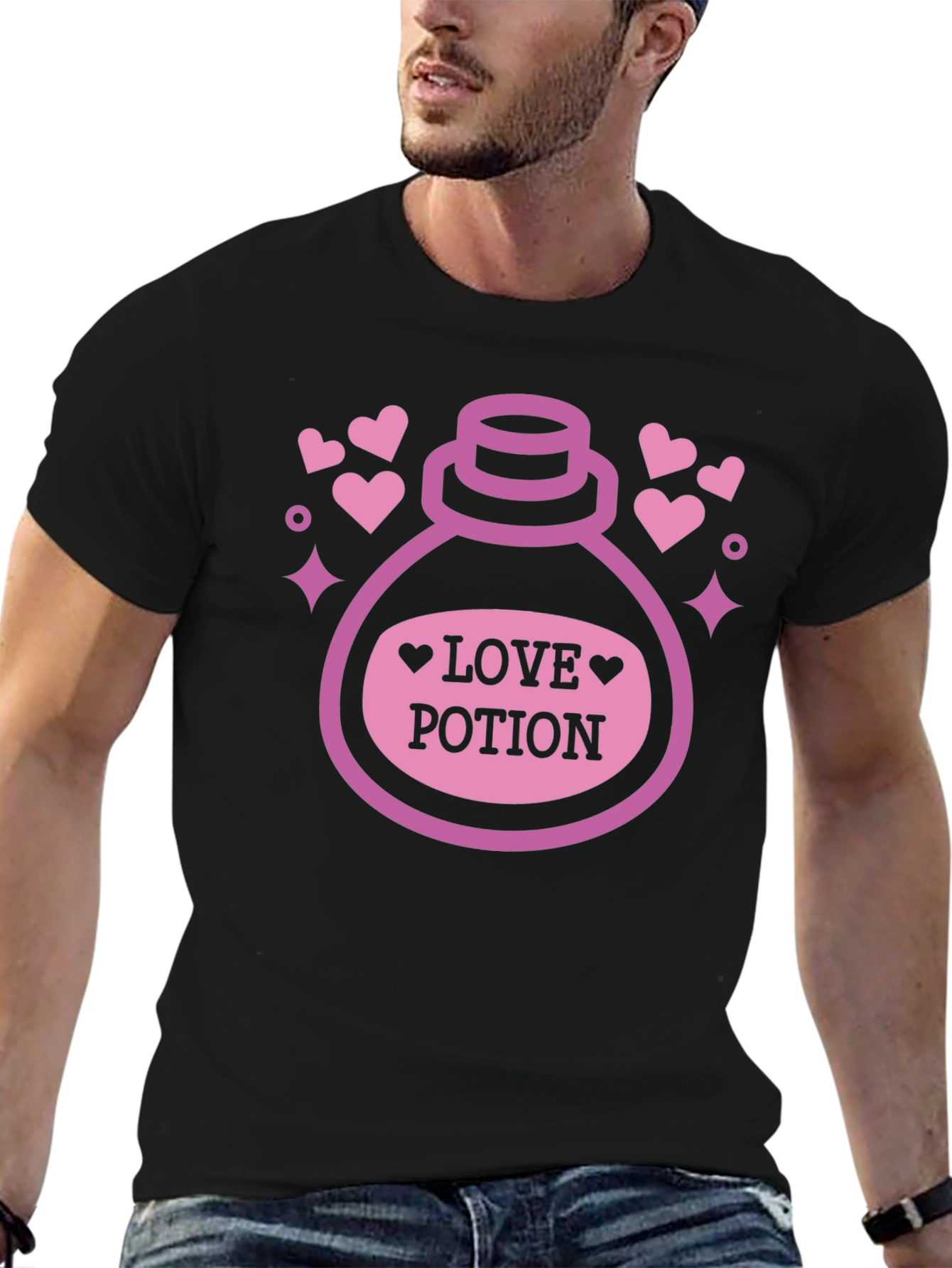 Love Potion Graphic Tee - Unique Valentines Gift