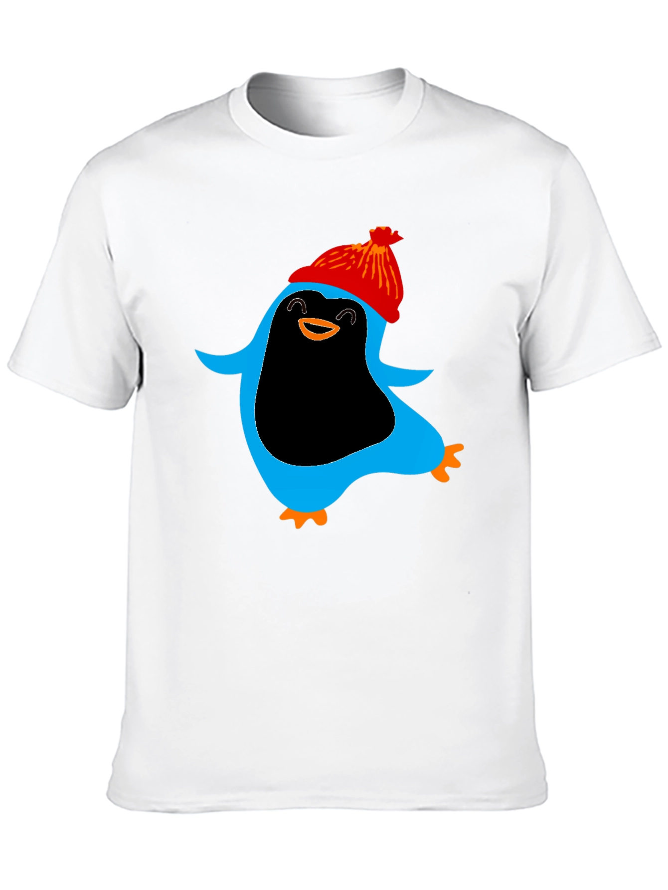 Penguin Graphic Black T-Shirt