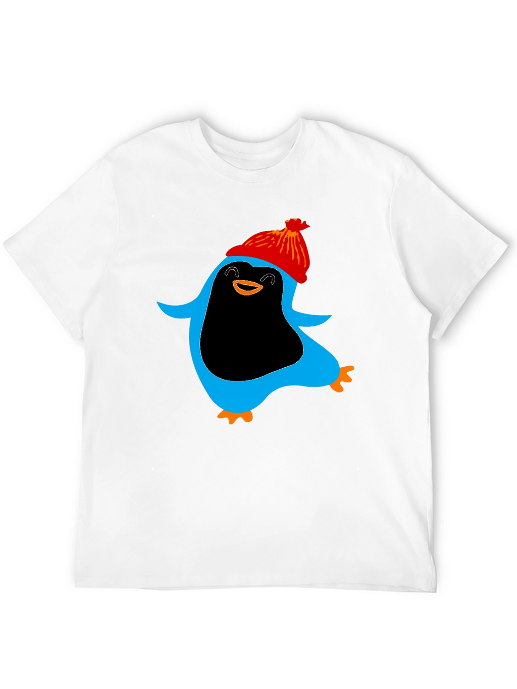 Penguin Graphic Black T-Shirt