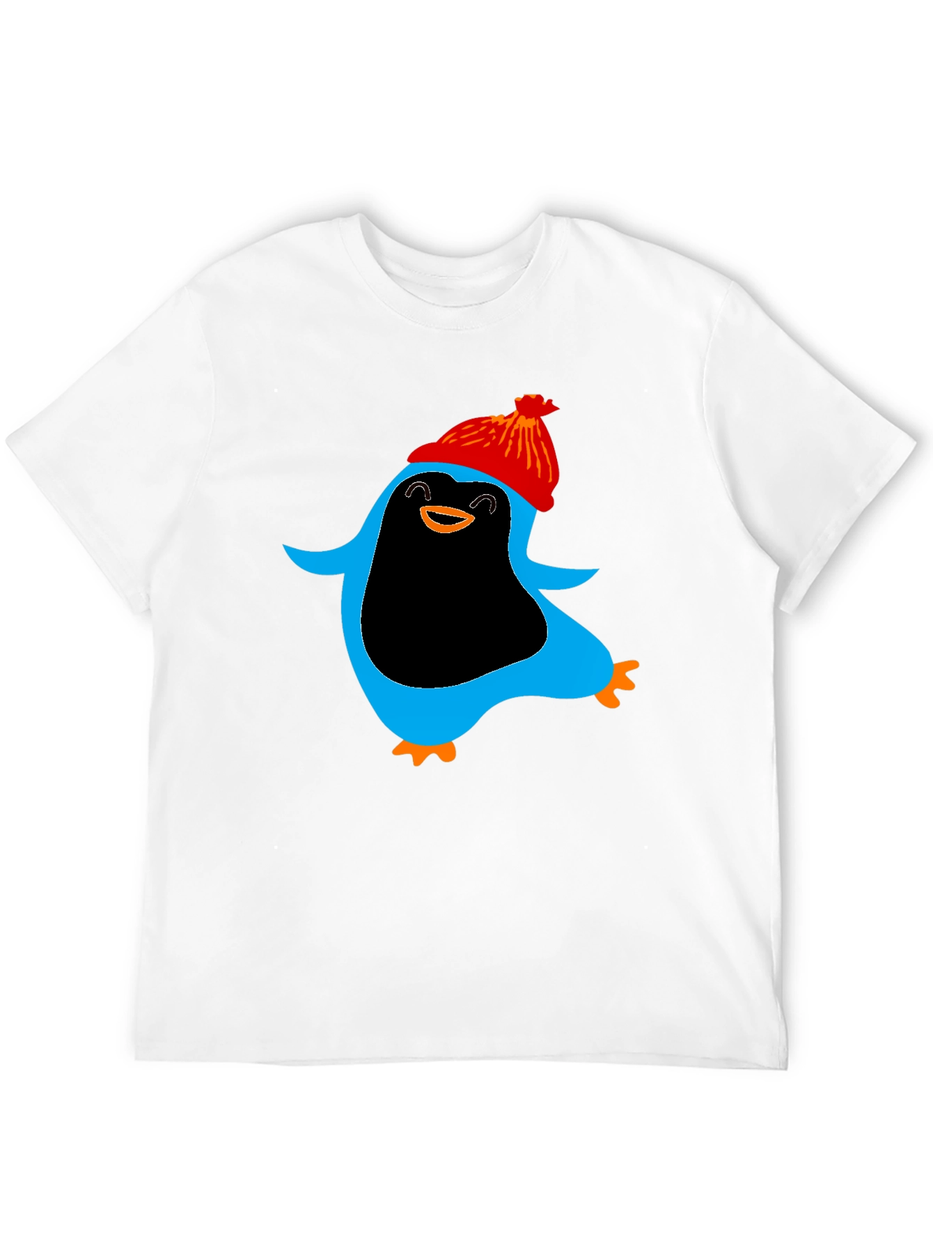 Penguin Graphic Black T-Shirt