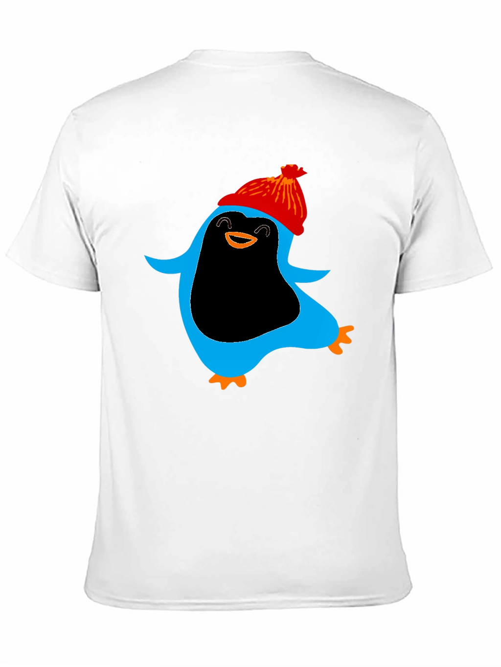 Penguin Graphic Black T-Shirt