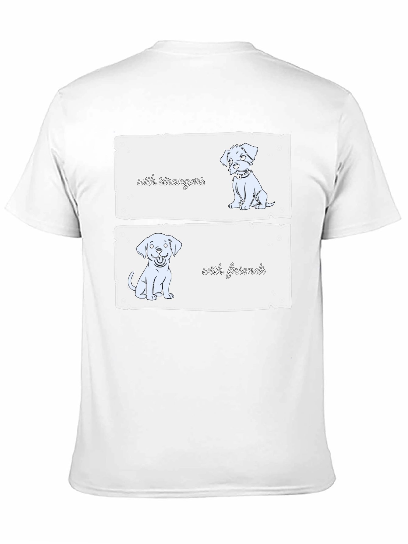 Dog Mood T-Shirt - Introvert Humor Graphic Tee
