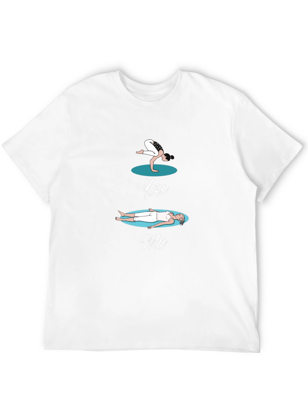 Yoga You Me Black T-Shirt