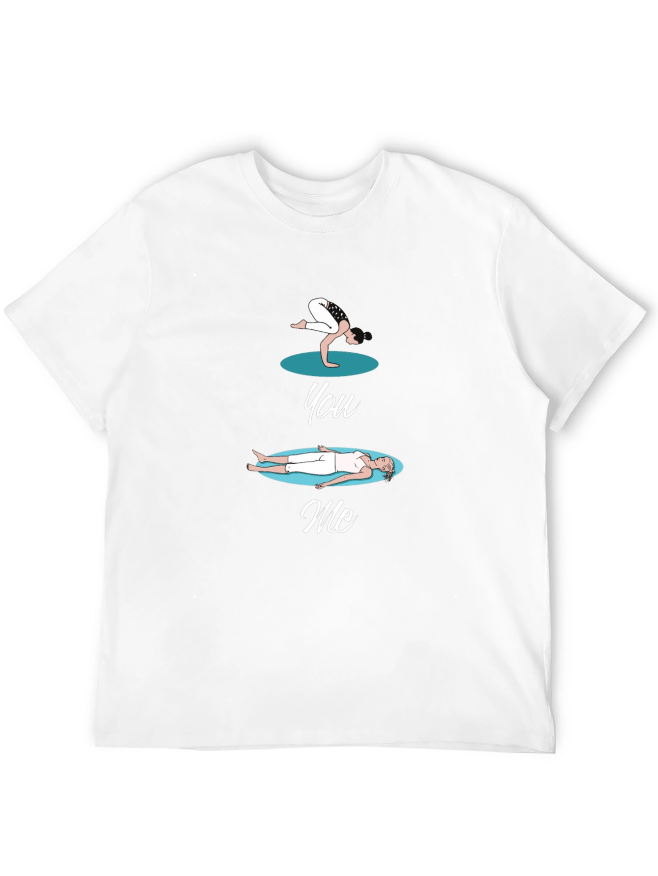 Yoga You Me Black T-Shirt