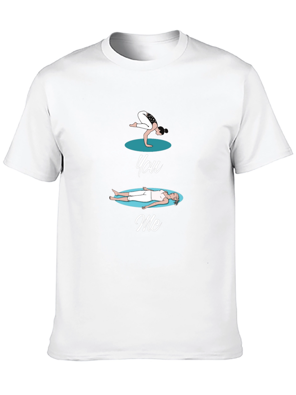 Yoga You Me Black T-Shirt
