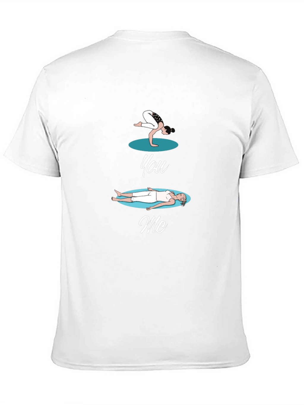 Yoga You Me Black T-Shirt