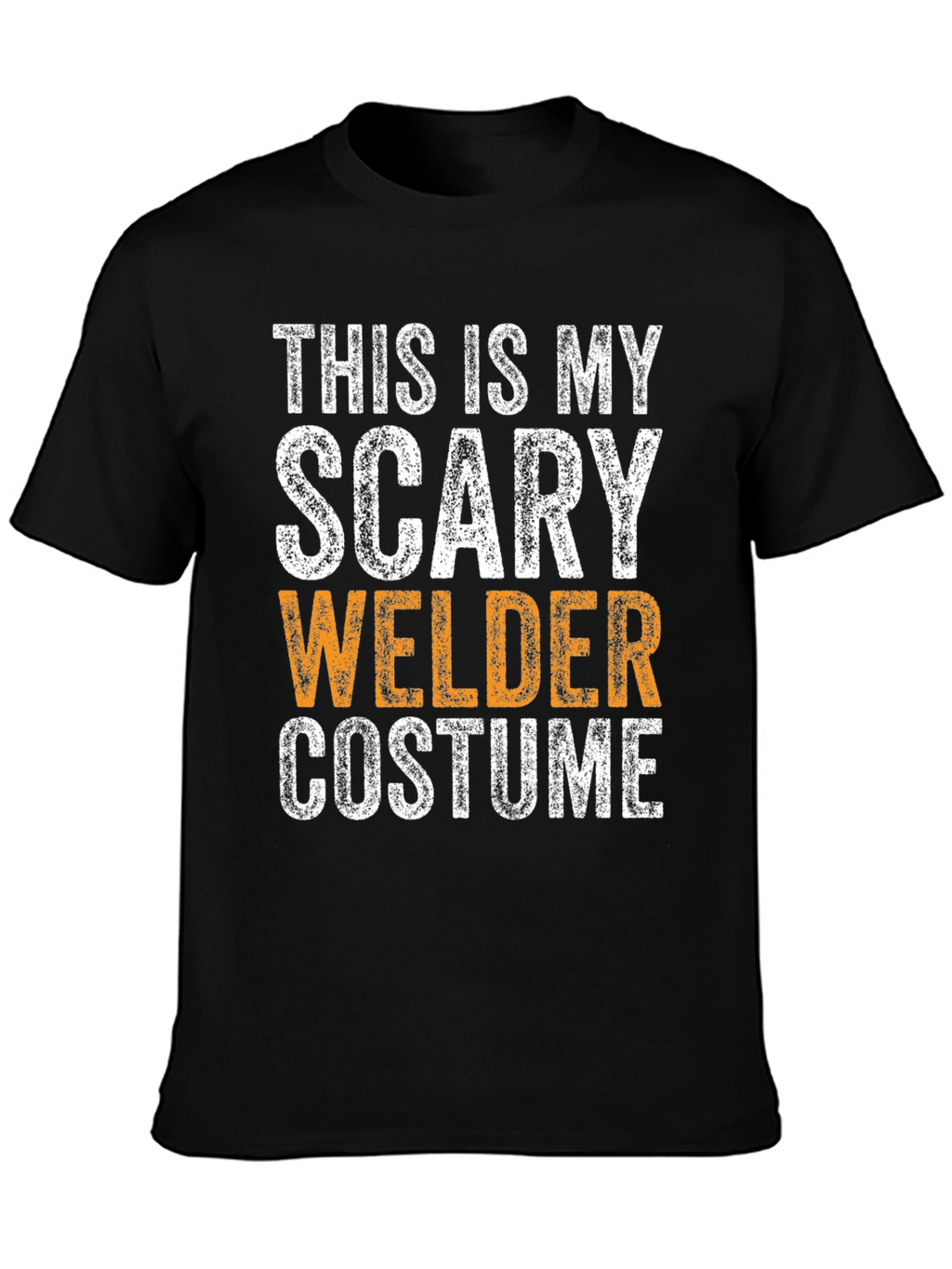 Scary Welder Costume T-Shirt - Halloween Tee