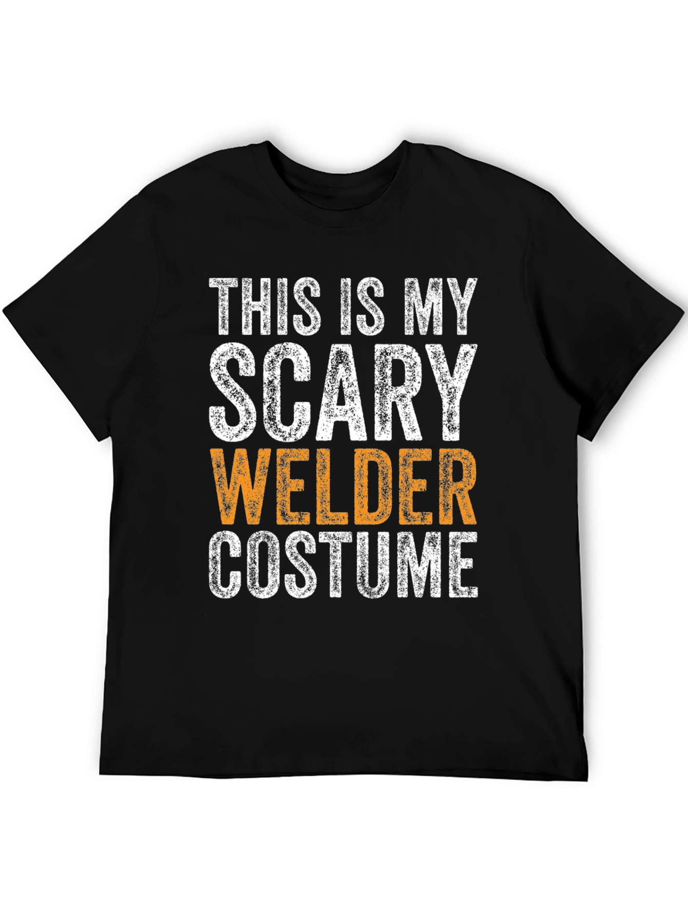 Scary Welder Costume T-Shirt - Halloween Tee