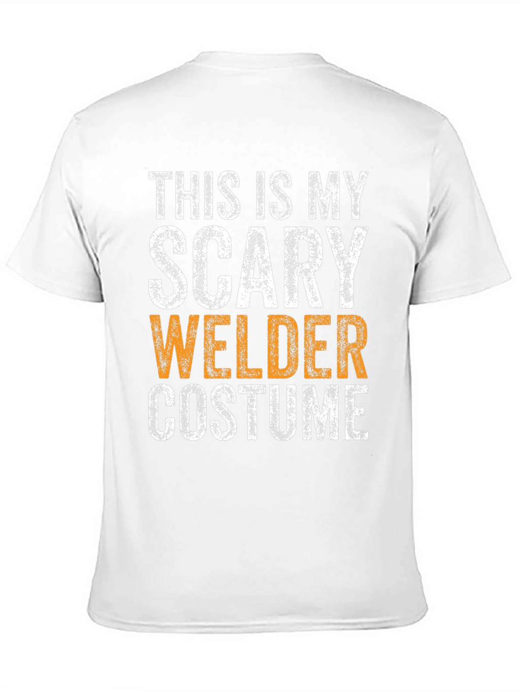 Scary Welder Costume T-Shirt - Halloween Tee