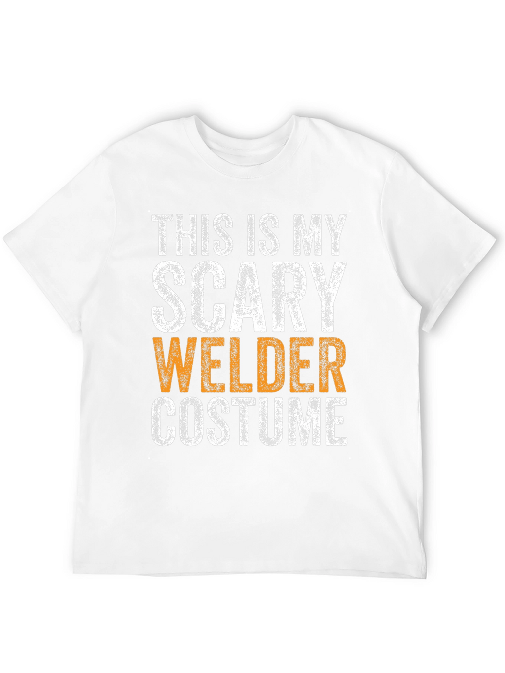 Scary Welder Costume T-Shirt - Halloween Tee