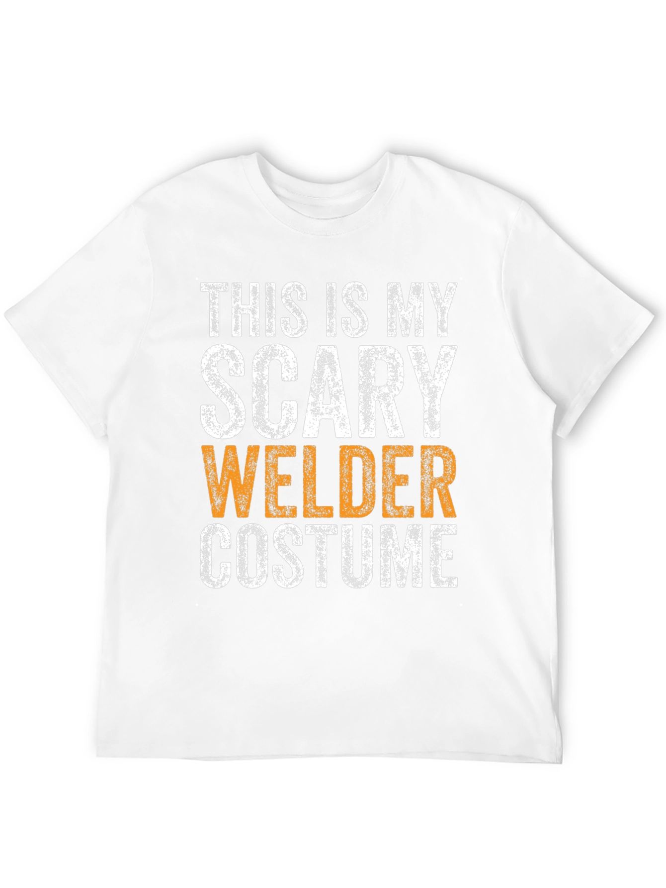Scary Welder Costume T-Shirt - Halloween Tee