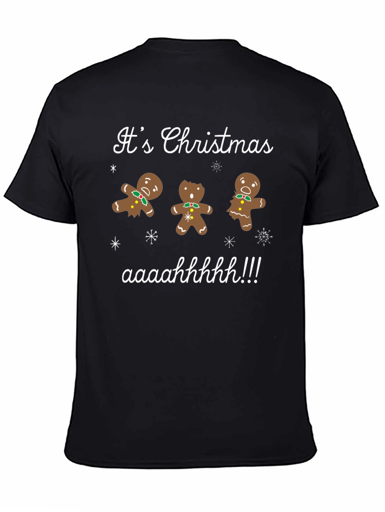 Its Christmas Gingerbread Men T-Shirt