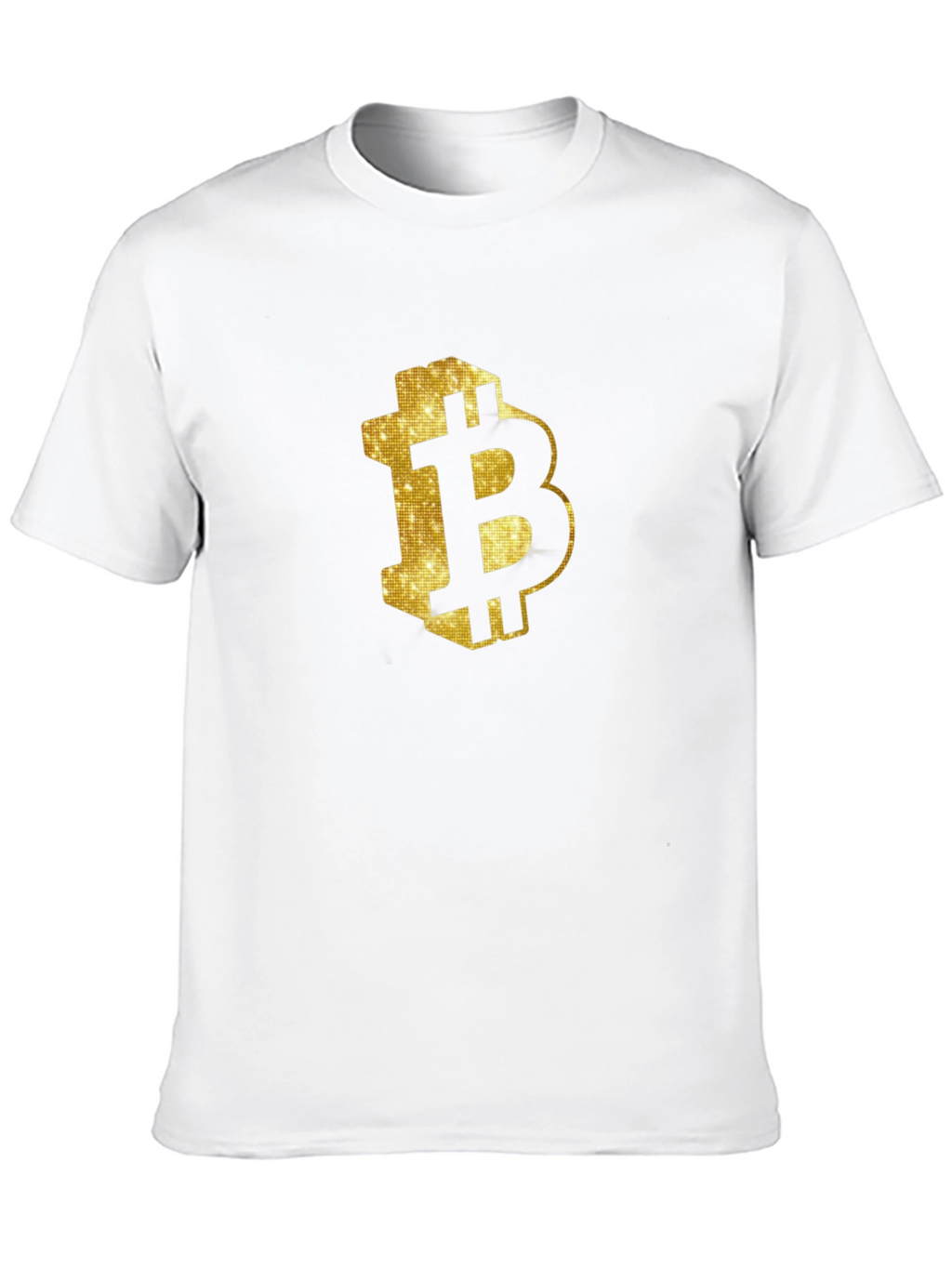 Bitcoin BTC Logo Black T-Shirt