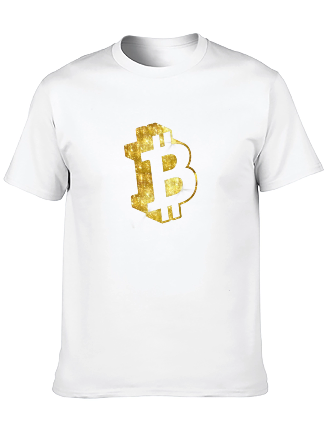 Bitcoin BTC Logo Black T-Shirt