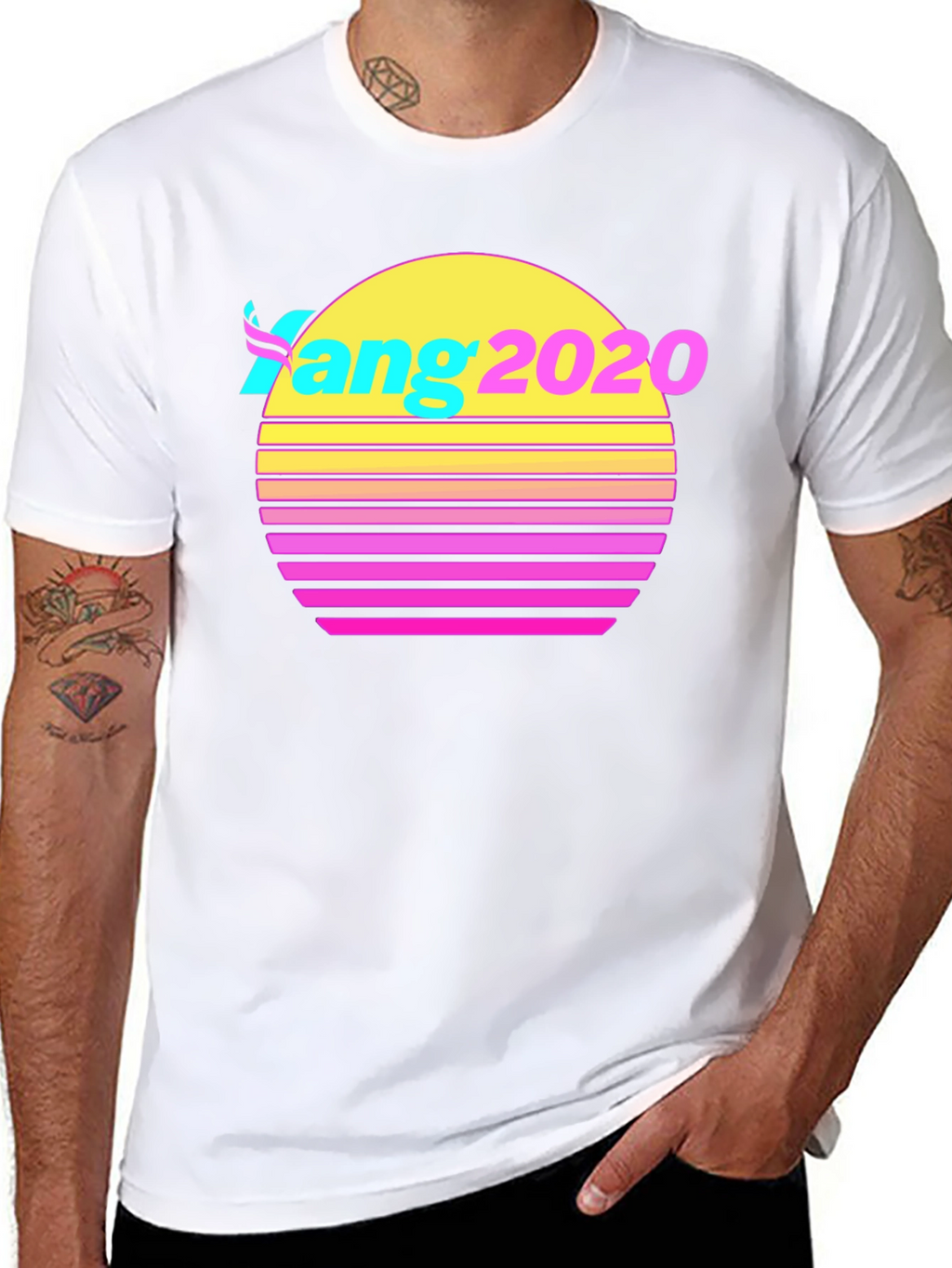 Yang 2020 Retro T-Shirt