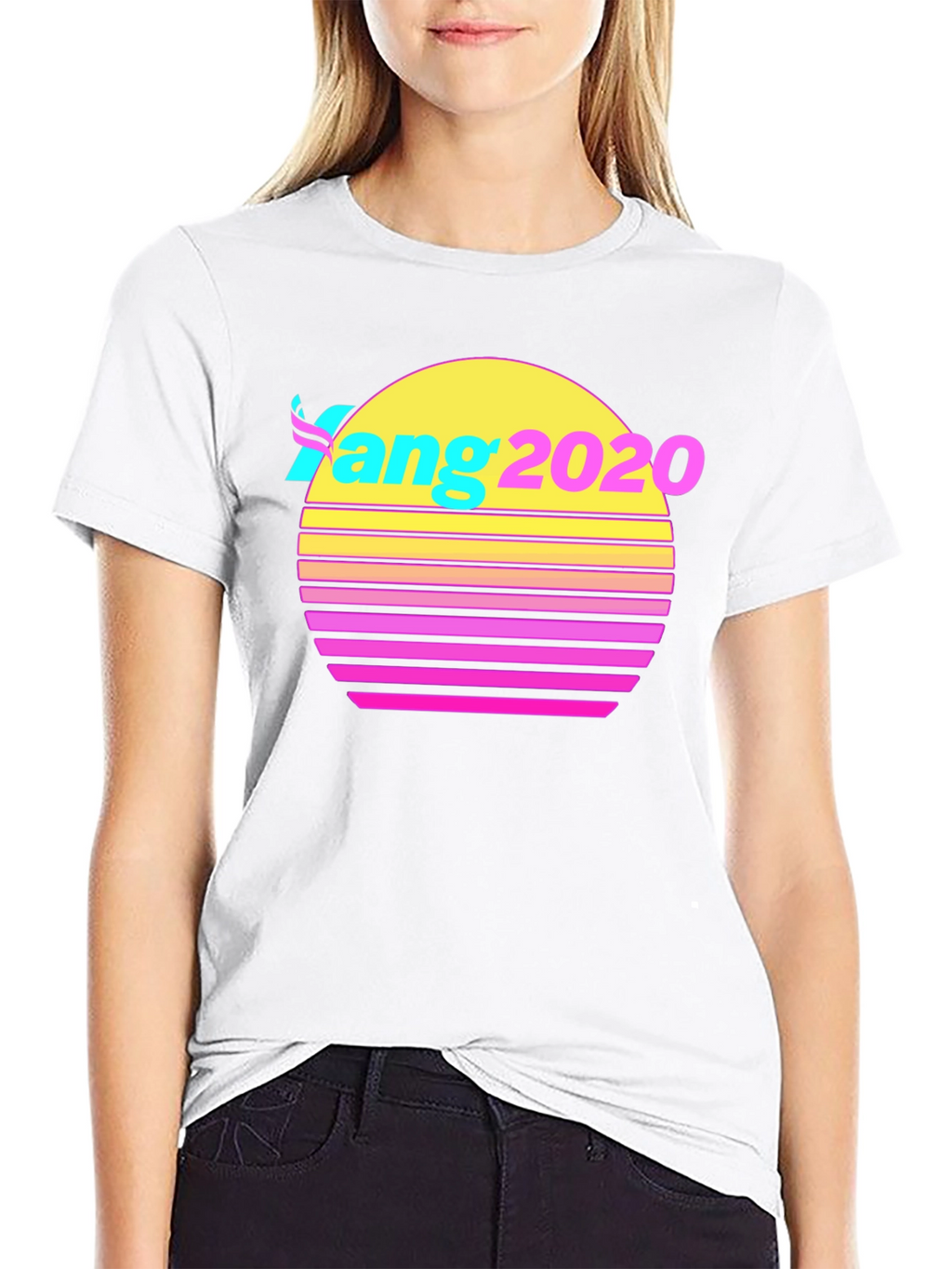 Yang 2020 Retro T-Shirt