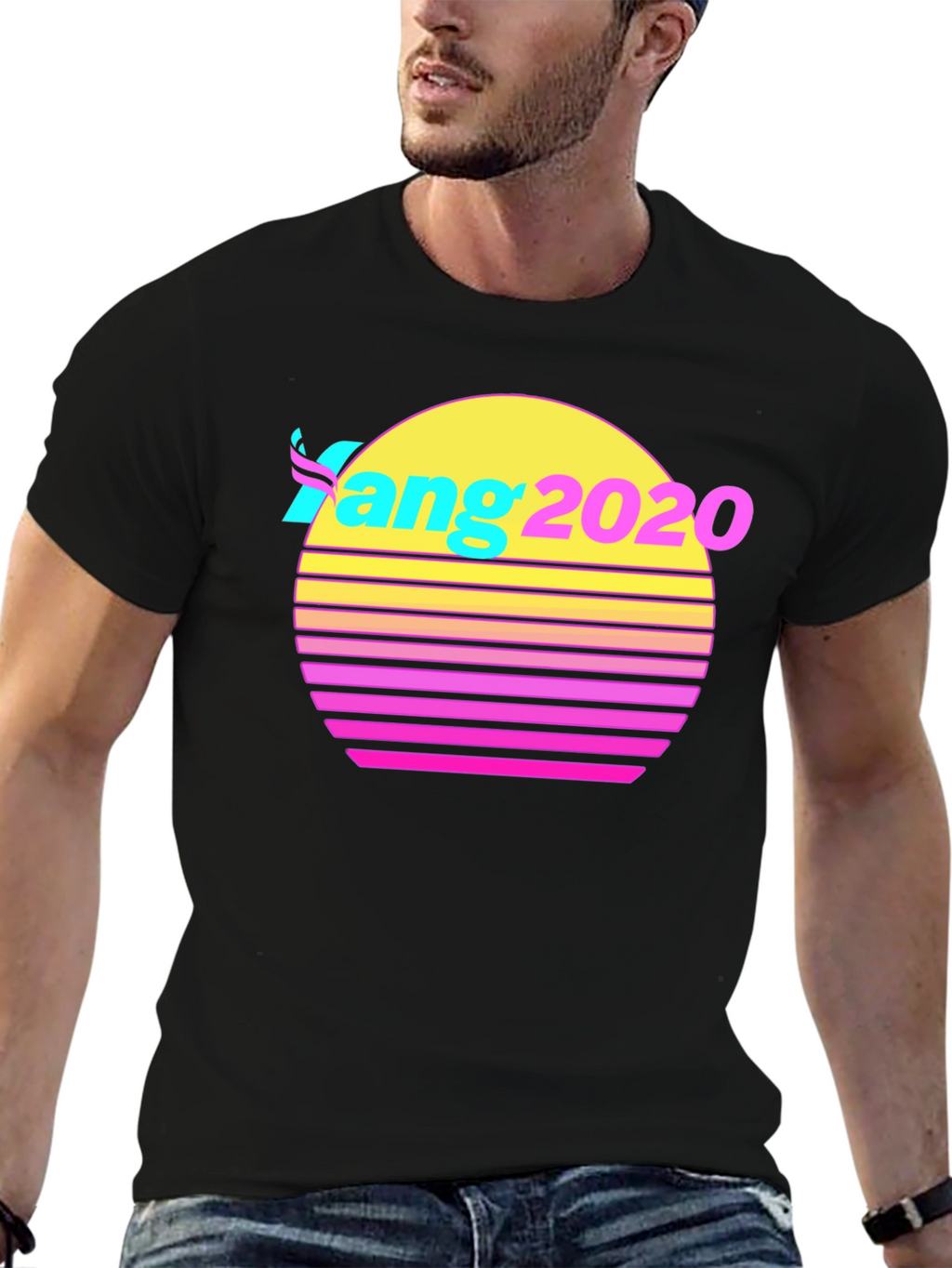 Yang 2020 Retro T-Shirt