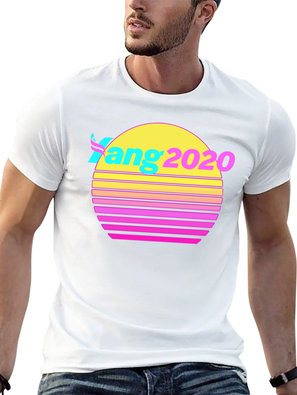 Yang 2020 Retro T-Shirt