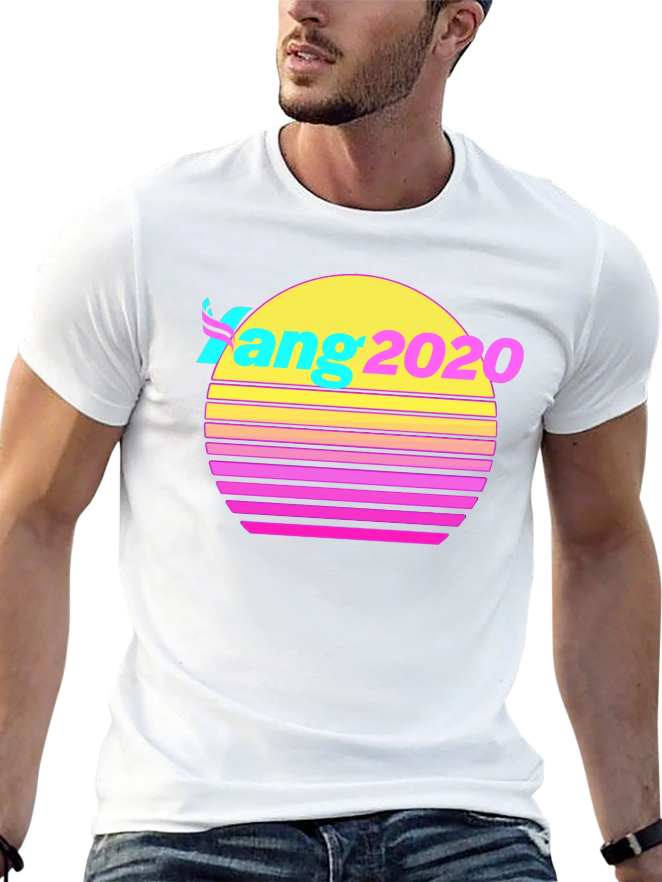 Yang 2020 Retro T-Shirt