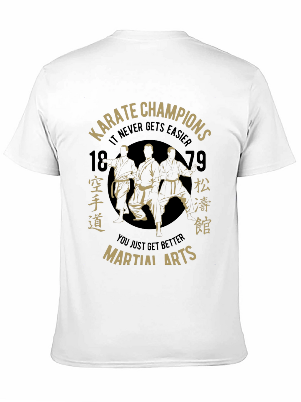 Karate Champions Martial Arts Black T-Shirt