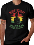 Inhale Positivity Buddha Graphic Tee