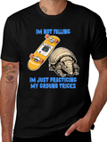 Armadillo Skateboard T-Shirt: Ground Tricks
