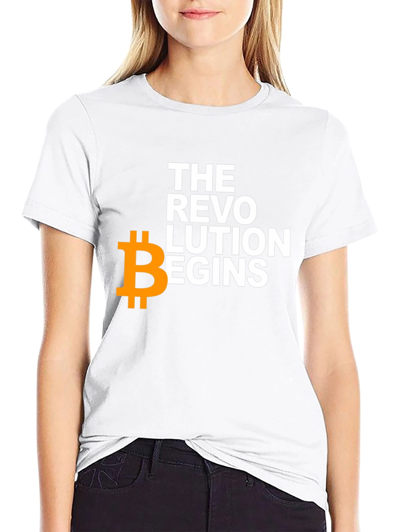 Bitcoin Revolution Black T-Shirt